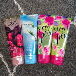 Bath & Body Works Ultra Shea Body Cream Set of 4